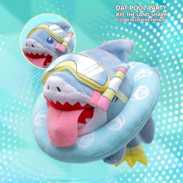 Hot Toys Marvel - Jeff the Land Shark Cosbi Plush Keychain Blind Box, image 3