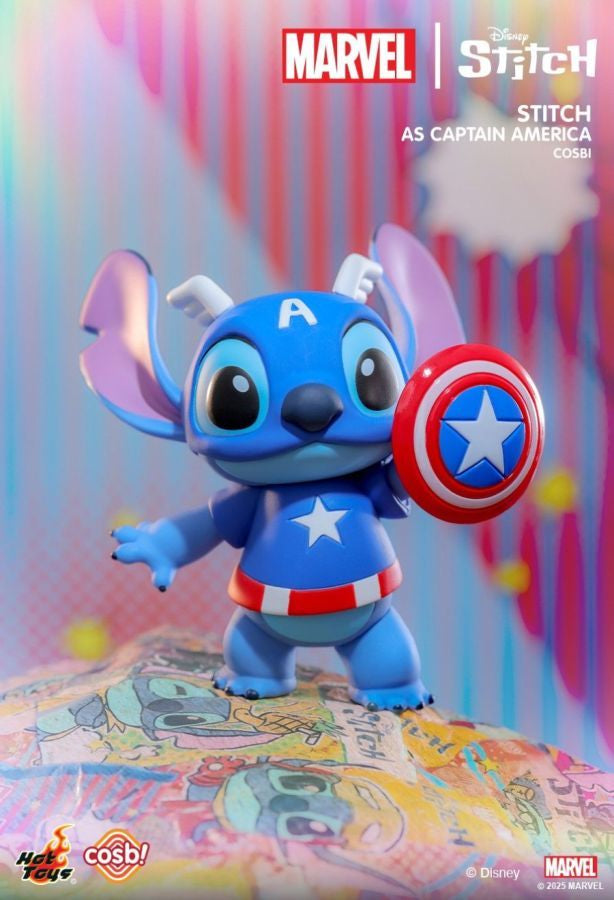 Hot Toys Marvel - Stitch as Marvel Characters Cosbi Collection Blind Box, image 3
