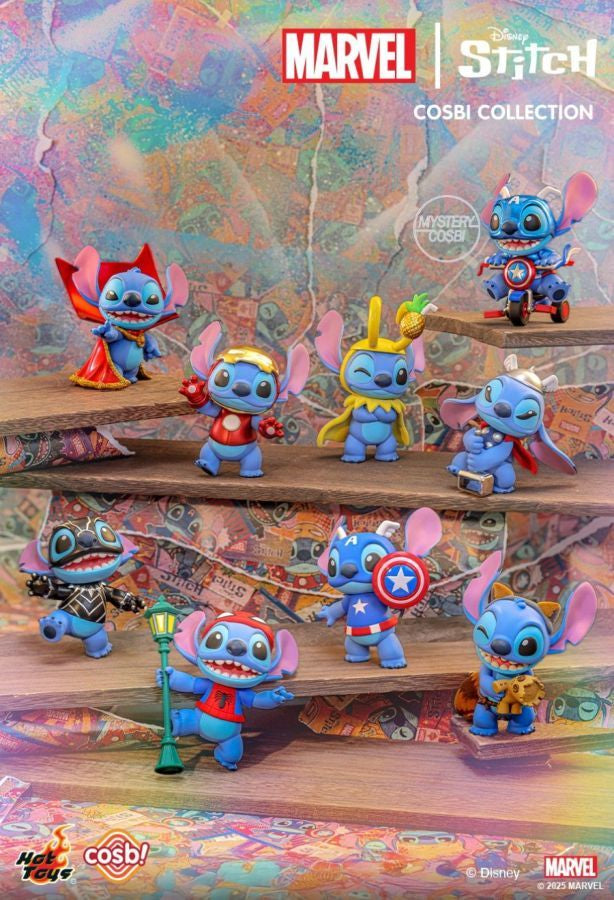 Hot Toys Marvel - Stitch as Marvel Characters Cosbi Collection Blind Box, image 2