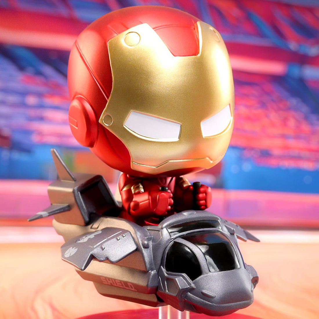 Hot Toys Marvel Comics Cosbi Rider Bobble-Head Blind Box, image 3