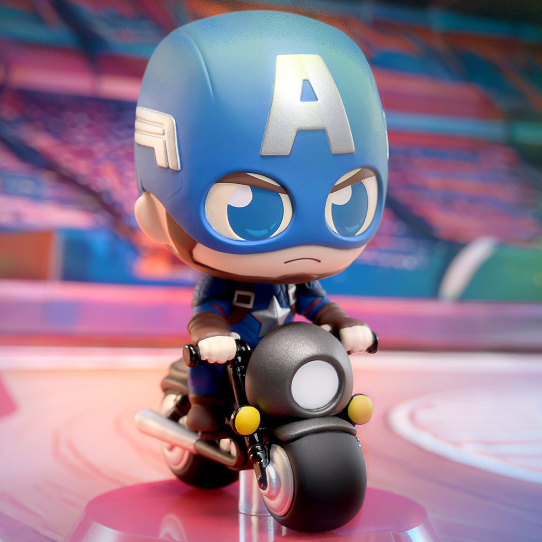 Hot Toys Marvel Comics Cosbi Rider Bobble-Head Blind Box, image 4
