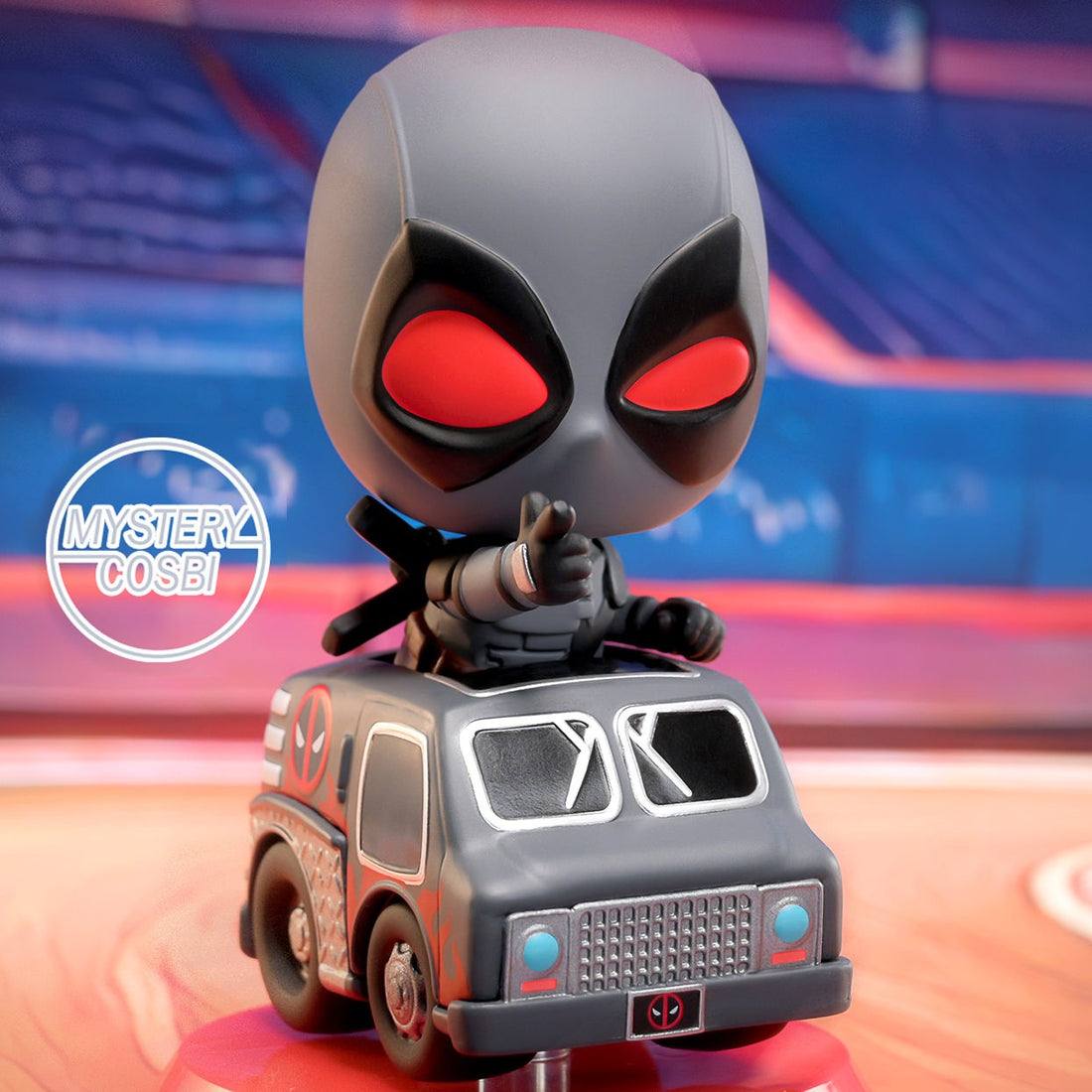 Hot Toys Marvel Comics Cosbi Rider Bobble-Head Blind Box, image 6