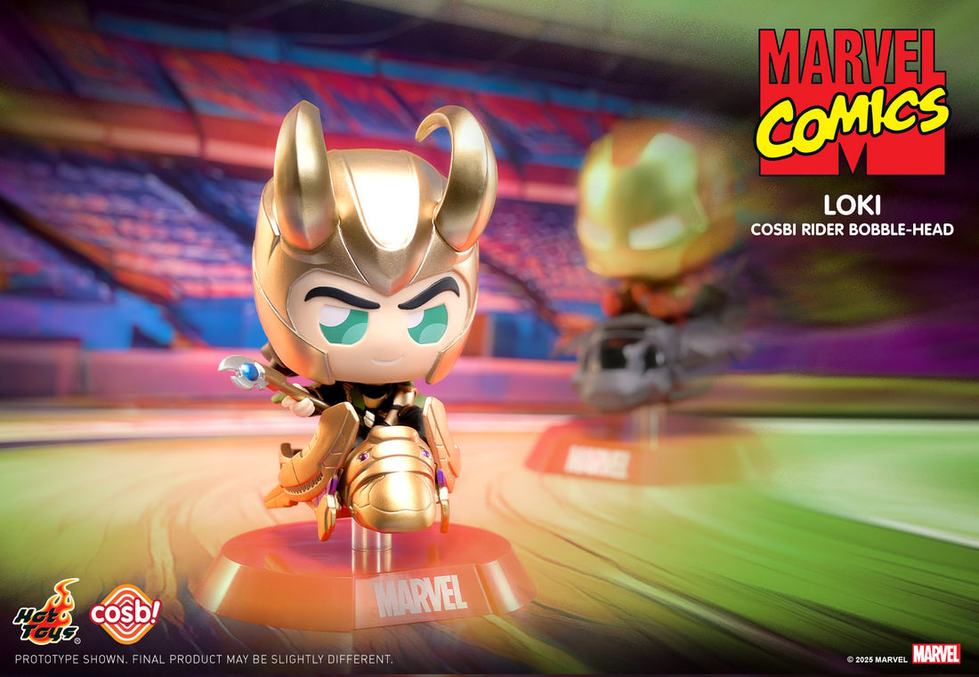 Hot Toys Marvel Comics Cosbi Rider Bobble-Head Blind Box, image 7