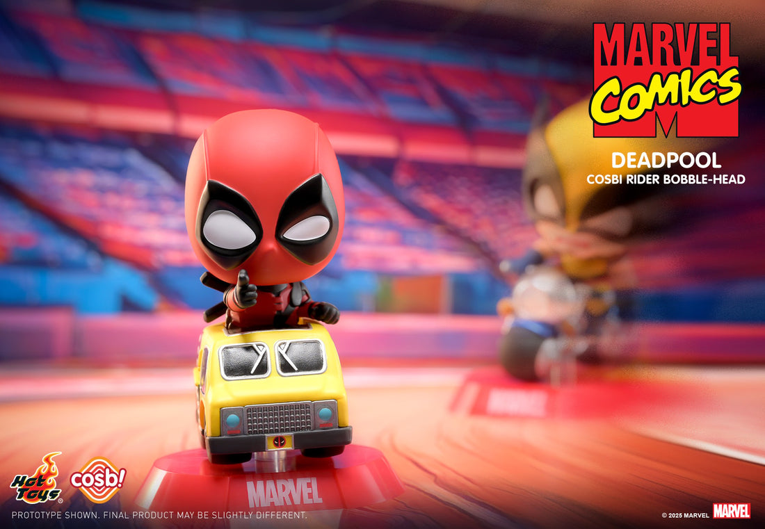 Hot Toys Marvel Comics Cosbi Rider Bobble-Head Blind Box, image 9