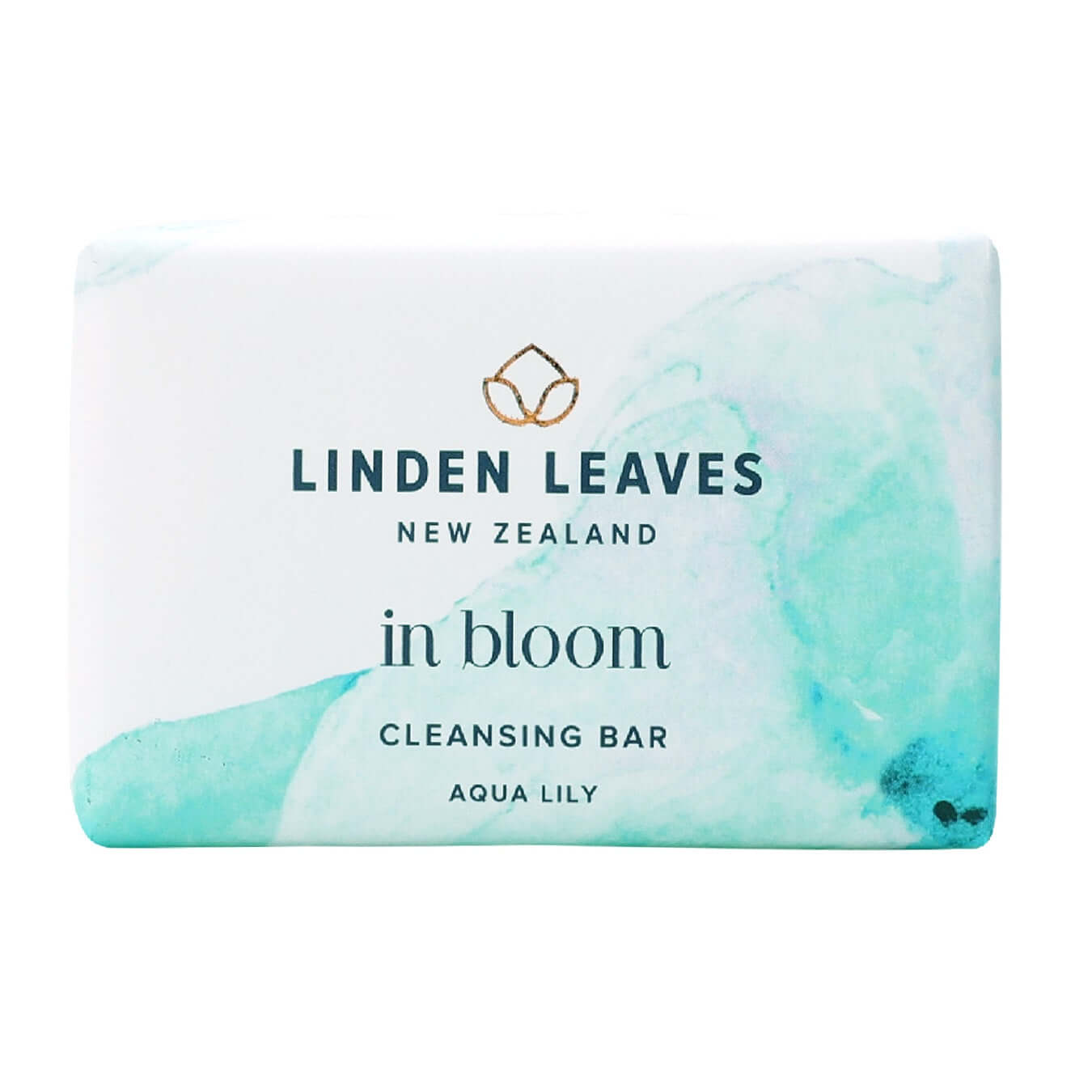 Linden Leaves In Bloom Aqua Lily Cleansing Bar 100g Bar Soap OCARE NZ