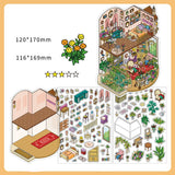 Infeel.Me 2.5D Deco Scene Sticker My Little House Series #11