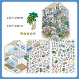 Infeel.Me 2.5D Deco Scene Sticker My Little House Series #11