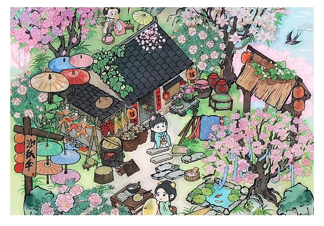 Infeel.Me 2.5D Deco Scene Sticker My Little House Series #4, image 11
