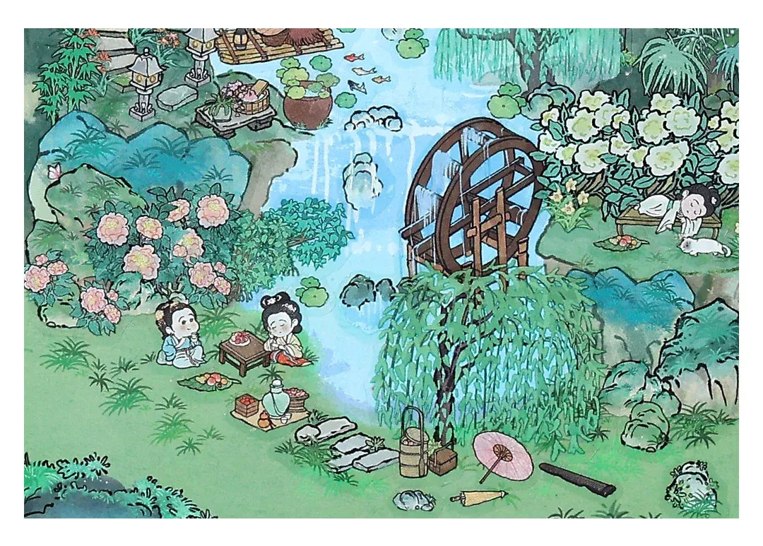 Infeel.Me 2.5D Deco Scene Sticker My Little House Series #4, image 20