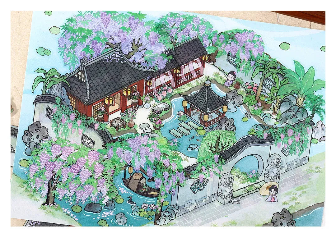 Infeel.Me 2.5D Deco Scene Sticker My Little House Series #4, image 16