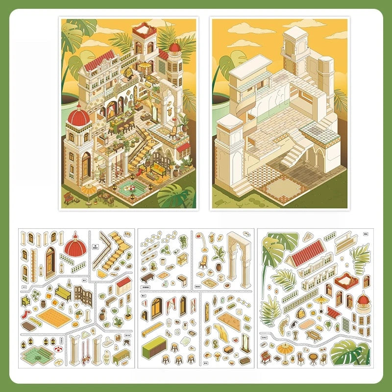 Infeel.Me 2.5D Deco Scene Sticker My Little House Series #17, image 3