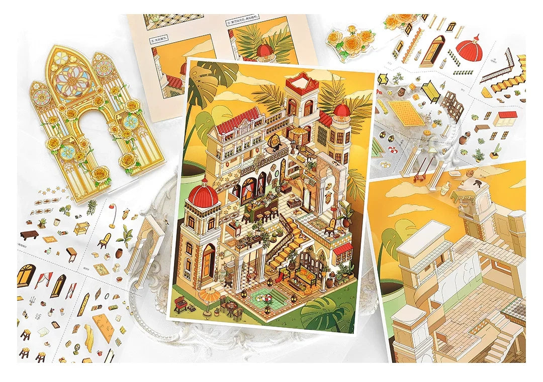 Infeel.Me 2.5D Deco Scene Sticker My Little House Series #17, image 10