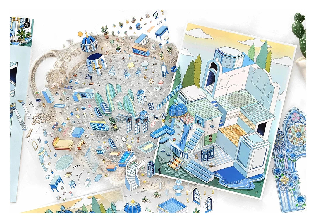 Infeel.Me 2.5D Deco Scene Sticker My Little House Series #17, image 9