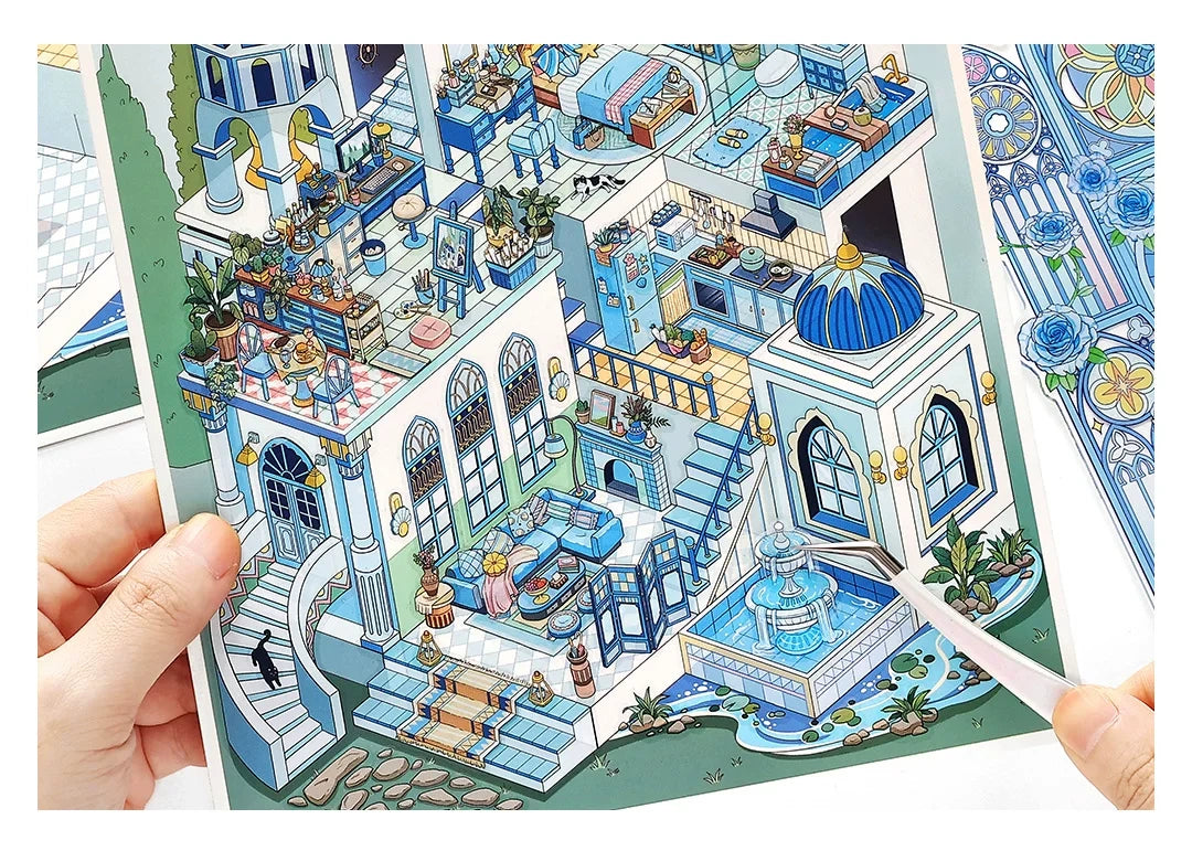 Infeel.Me 2.5D Deco Scene Sticker My Little House Series #17, image 7