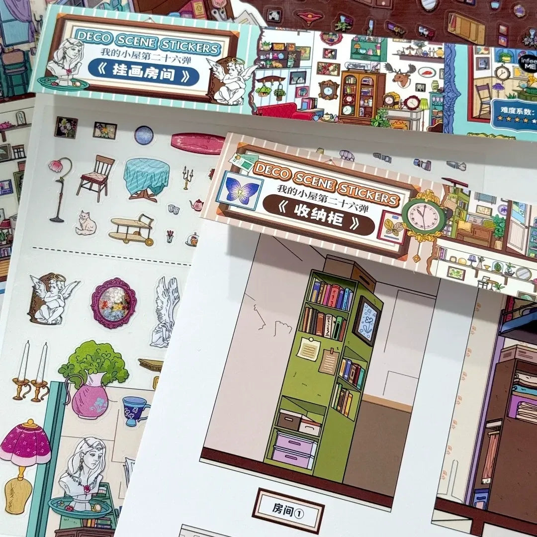 Infeel.Me 2.5D Deco Scene Sticker My Little House Series #26, image 13