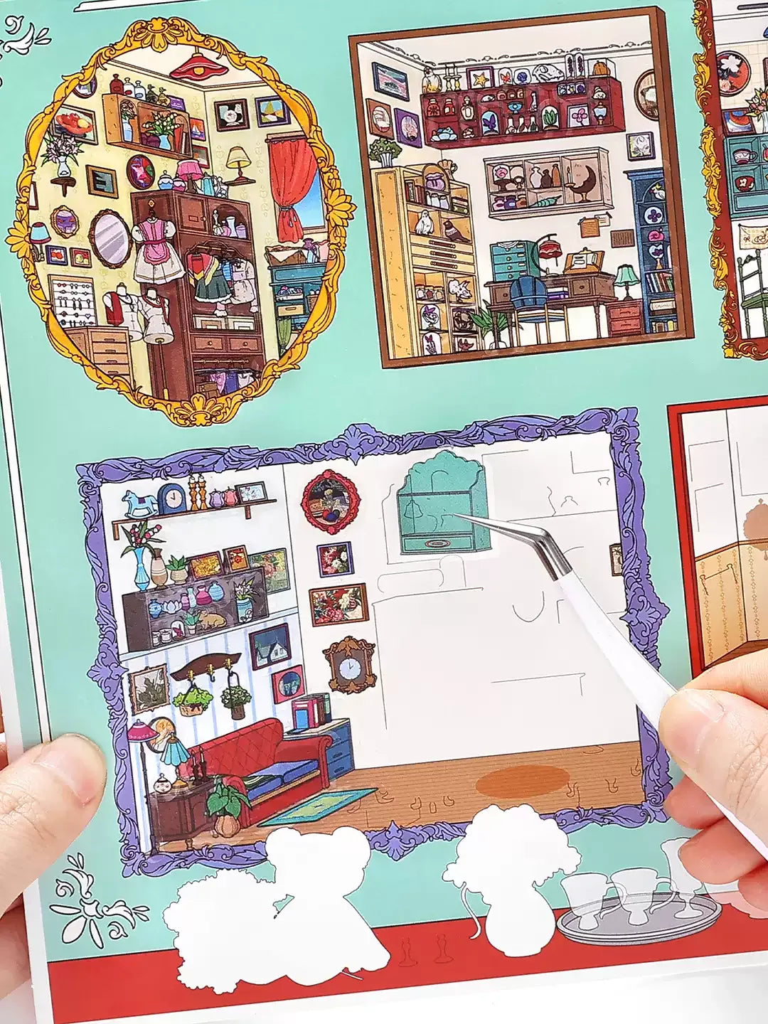 Infeel.Me 2.5D Deco Scene Sticker My Little House Series #26, image 9