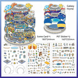 Infeel.Me 2.5D Deco Scene Sticker My Little House Series #3