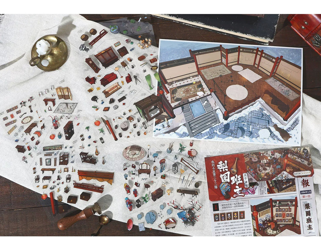 Infeel.Me 2.5D Deco Scene Sticker My Little House Series #33, image 9