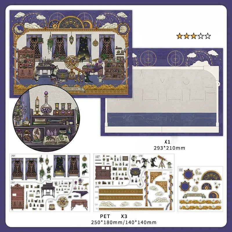 Infeel.Me 2.5D Deco Scene Sticker My Little House Series #34, image 9