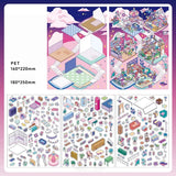 Infeel.Me 2.5D Deco Scene Sticker My Little House Series #6