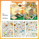 Infeel.Me 2.5D Deco Scene Sticker My Little House Series #6