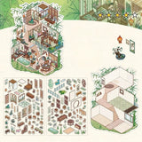 Infeel.Me 2.5D Deco Scene Sticker My Little House Series #8