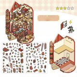 Infeel.Me 2.5D Deco Scene Sticker My Little House Series #9