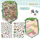 Infeel.Me 2.5D Deco Scene Sticker My Little House Series #9
