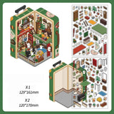 Infeel.Me 2.5D Deco Scene Sticker Open for Business Series #6