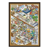 Infeel.Me 2.5D Deco Scene Sticker My Little House Series #10