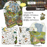 Infeel.Me 2.5D Deco Scene Sticker My Little House Series #14