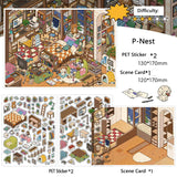 Infeel.Me 2.5D Deco Scene Sticker My Little House Series #15