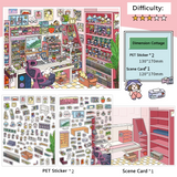 Infeel.Me 2.5D Deco Scene Sticker My Little House Series #18