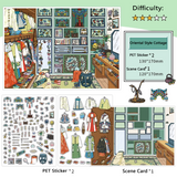 Infeel.Me 2.5D Deco Scene Sticker My Little House Series #18