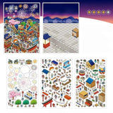 Infeel.Me 2.5D Deco Scene Sticker Open for Business Series #23