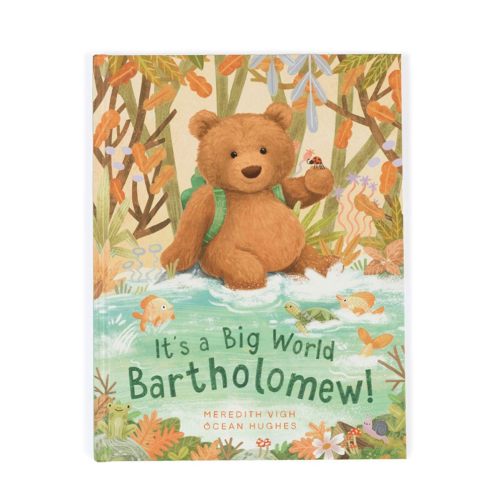 Jellycat It's a Big World Bartholomew Book Uncategorized OCARE NZ