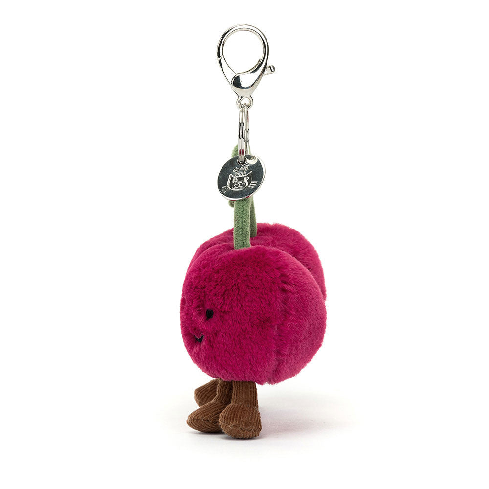 Jellycat Amueseables Cherries Bag Charm, Plush Toys, OCARE NZ