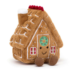 Jellycat Amuseable Gingerbread House Dolls, Playsets & Toy Figures OCARE NZ