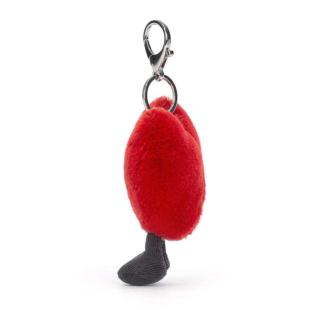 Jellycat Amuseable Heart Bag Charm One Size - H16 X W9 CM