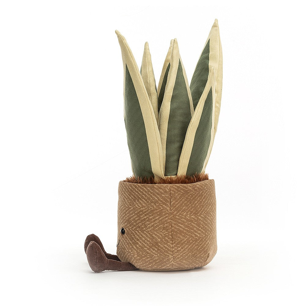 Jellycat Amuseable Snake Plant One Size - H38 X W16 CM, Plush Toys, OCARE NZ