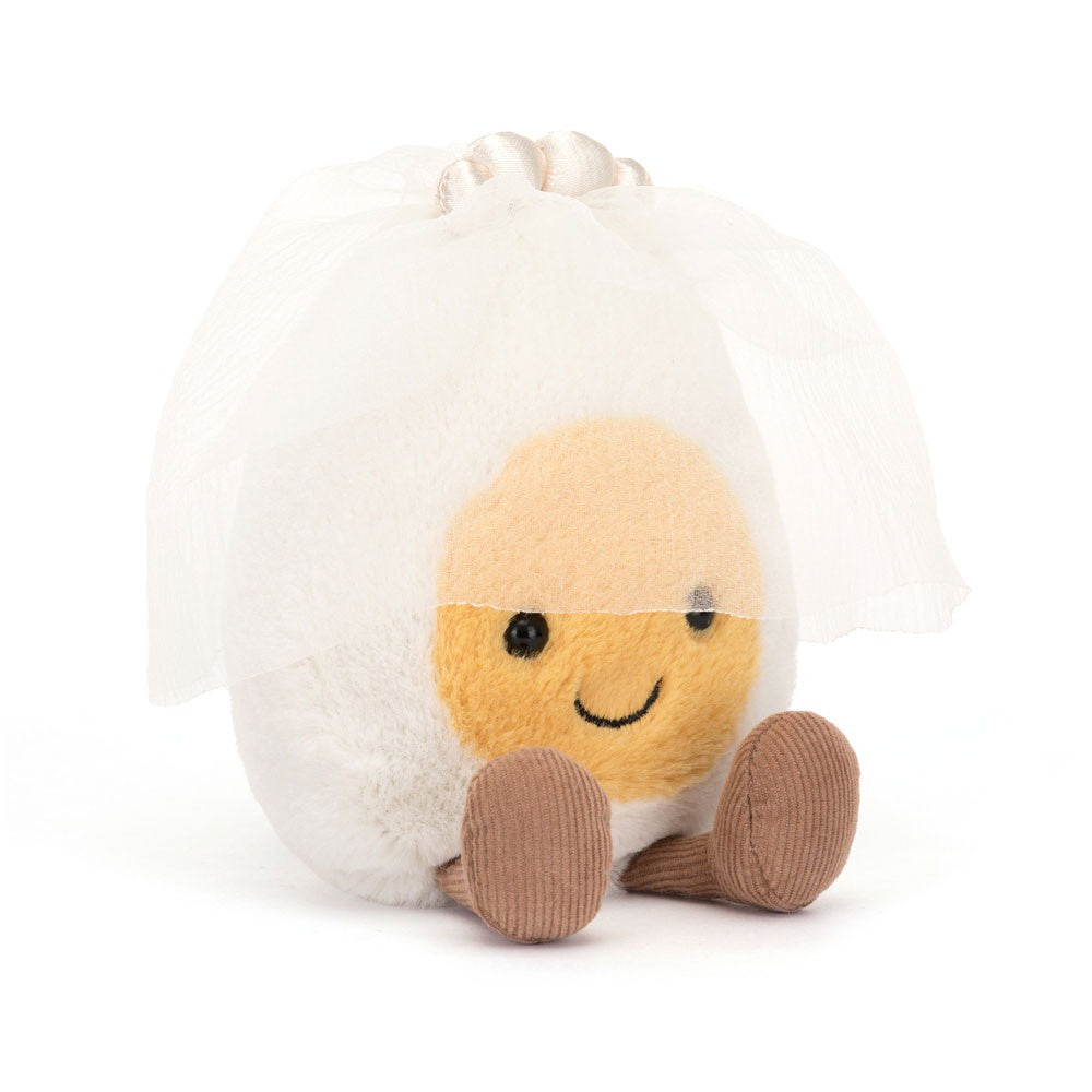 Jellycat Amuseables Boiled Egg Bride Jellycat OCARE NZ