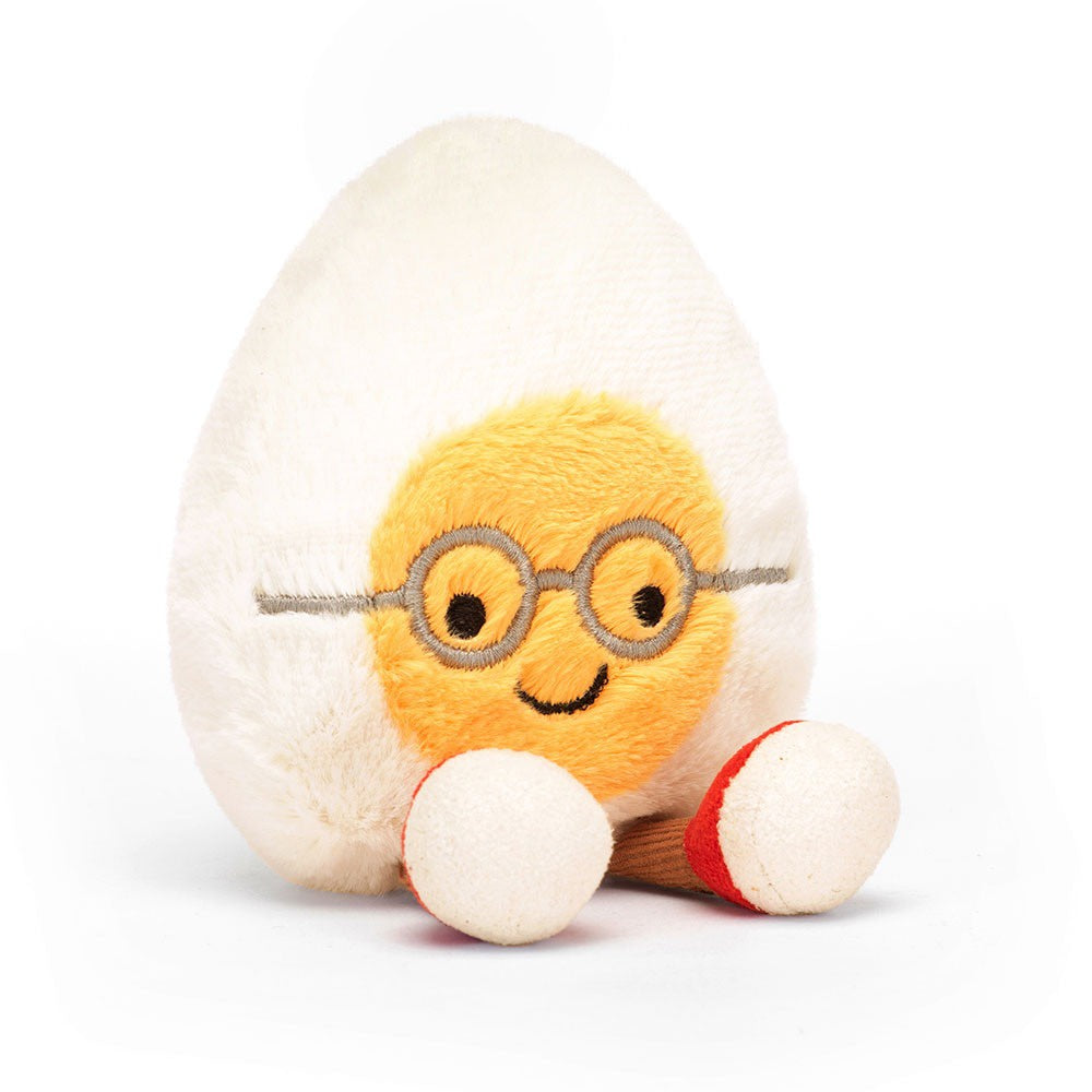 Jellycat Amuseables Boiled Egg Geek Jellycat OCARE NZ