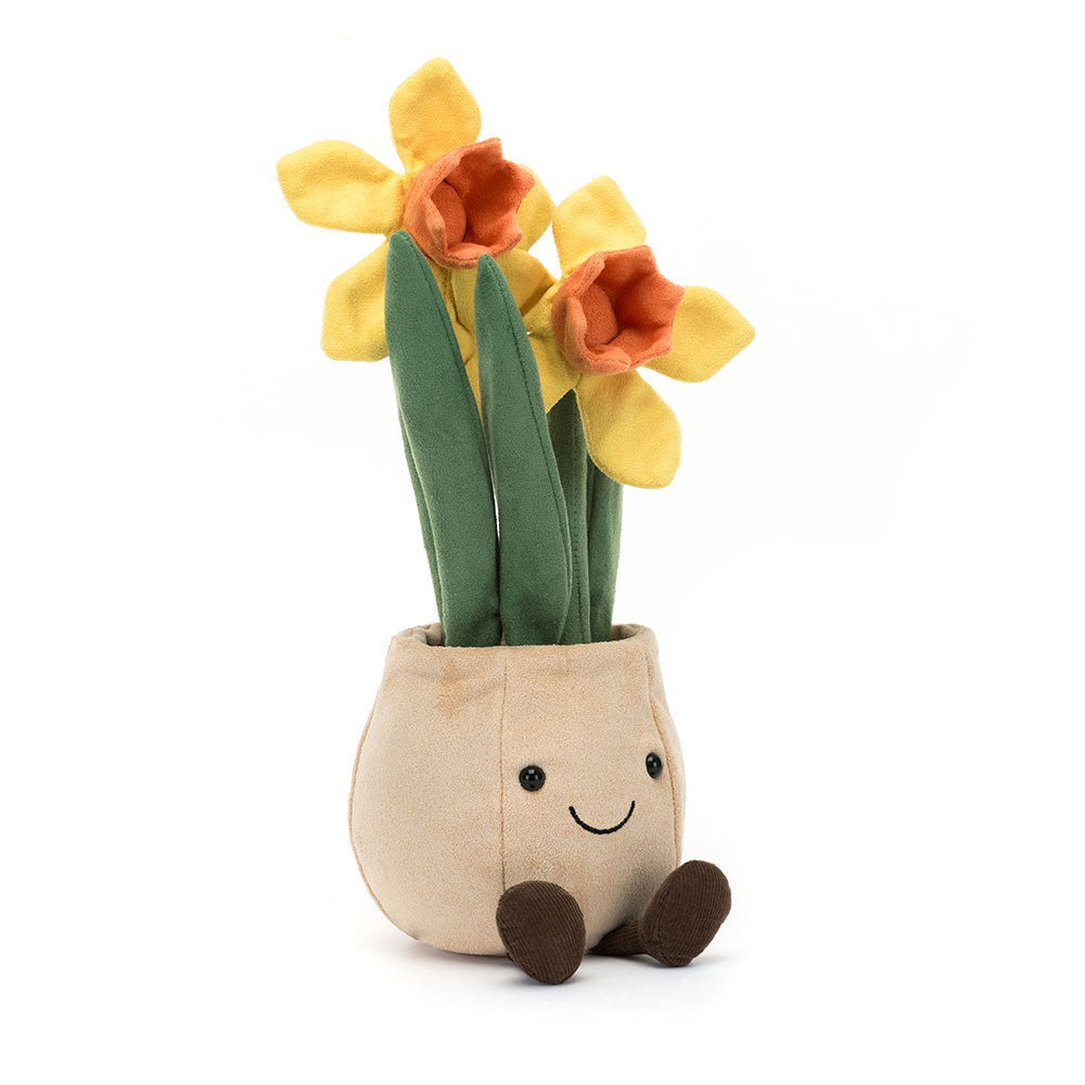 Jellycat Amuseables Daffodil Pot Jellycat OCARE NZ