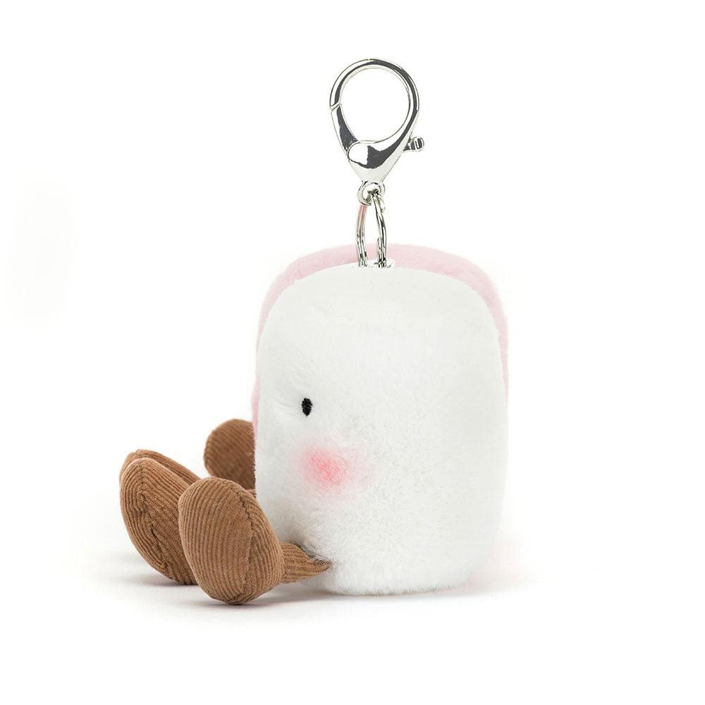 Jellycat Amuseables Pair of Marshmallows Bag Charm, image 2