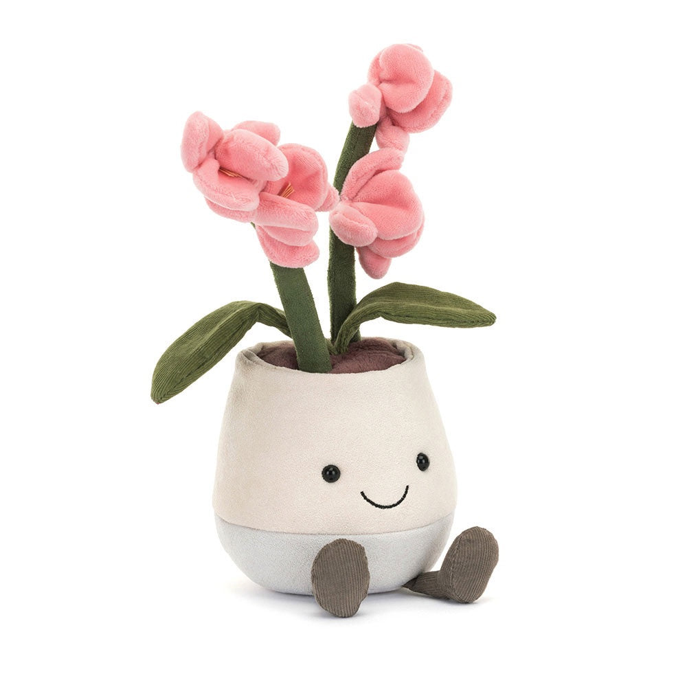 Jellycat Amuseables Potted Pink Orchid