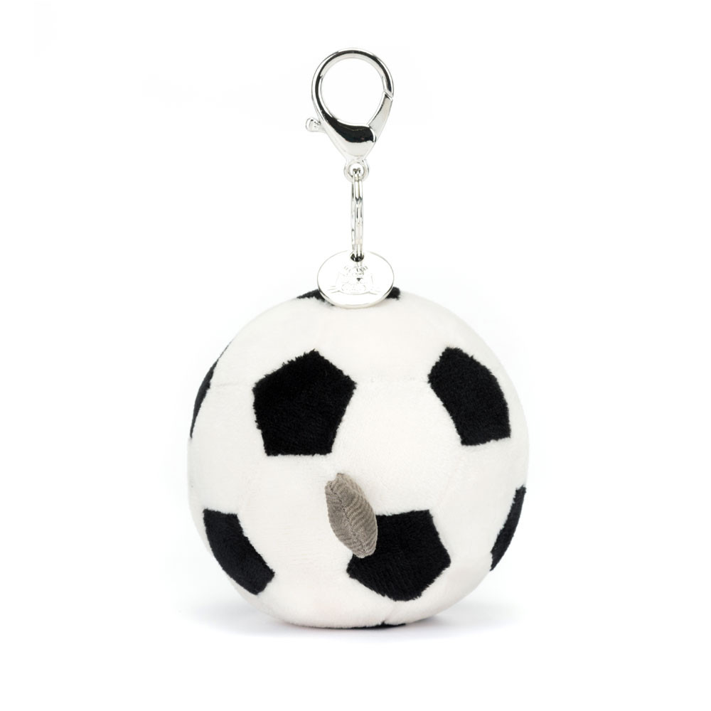 Jellycat Amuseables Sports Football Bag Charm, image 3