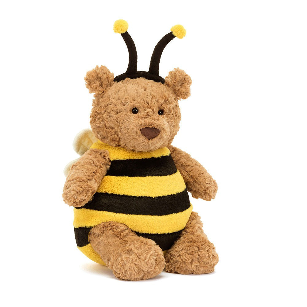 Jellycat Bartholomew Bear Bee Stuffed Animals OCARE NZ