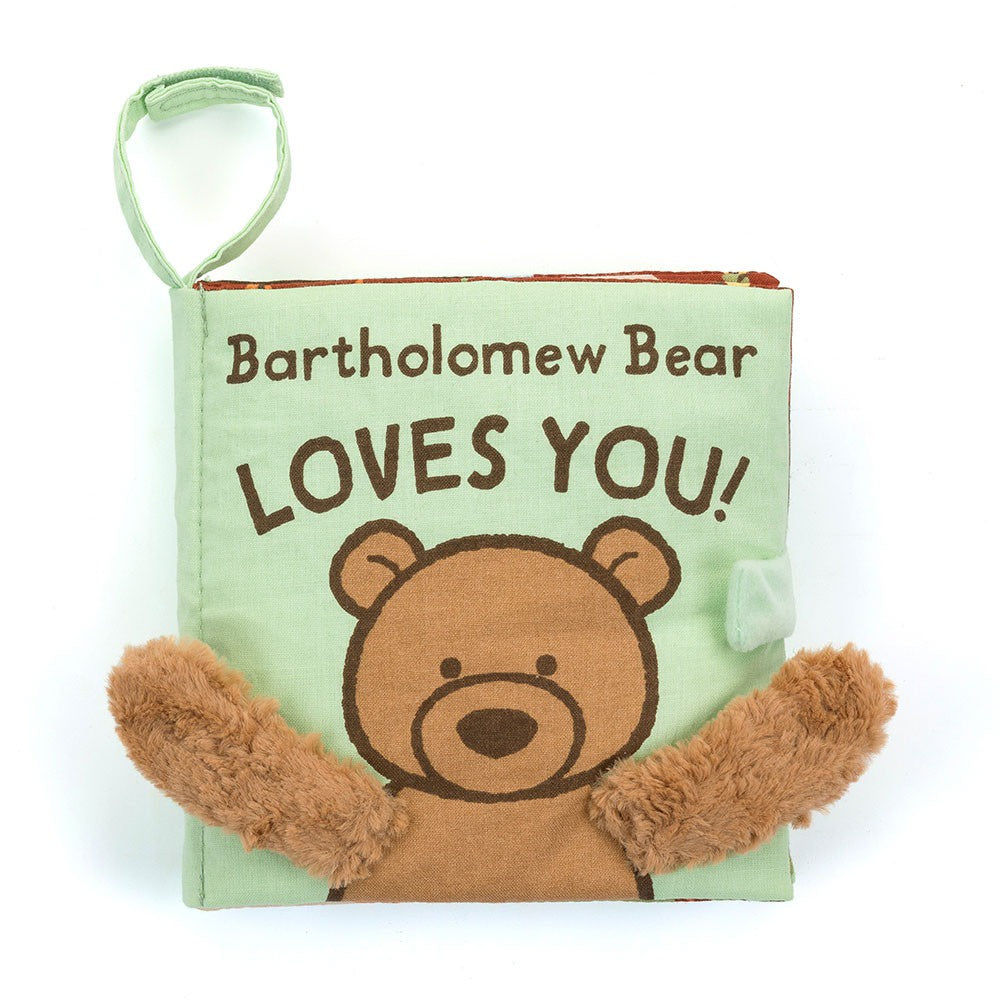 Jellycat Bartholomew Bear Loves You Book