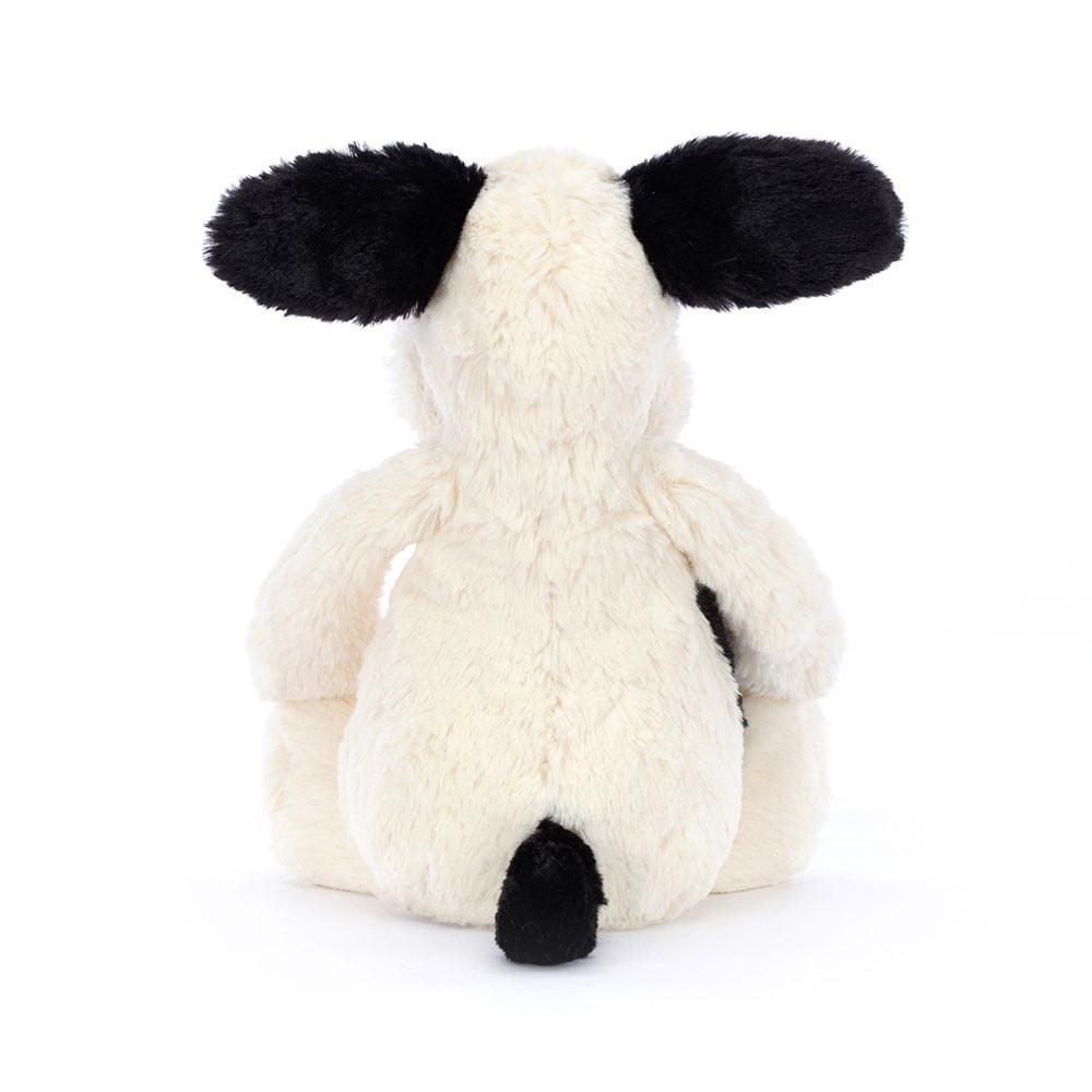 Jellycat Bashful Black & Cream Puppy, image 6