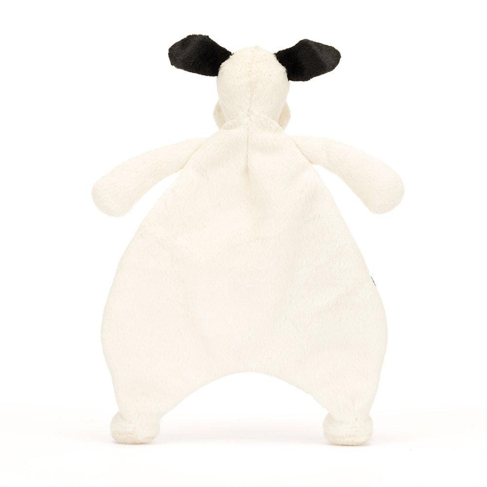 Jellycat Bashful Black & Cream Puppy Comforter, image 3